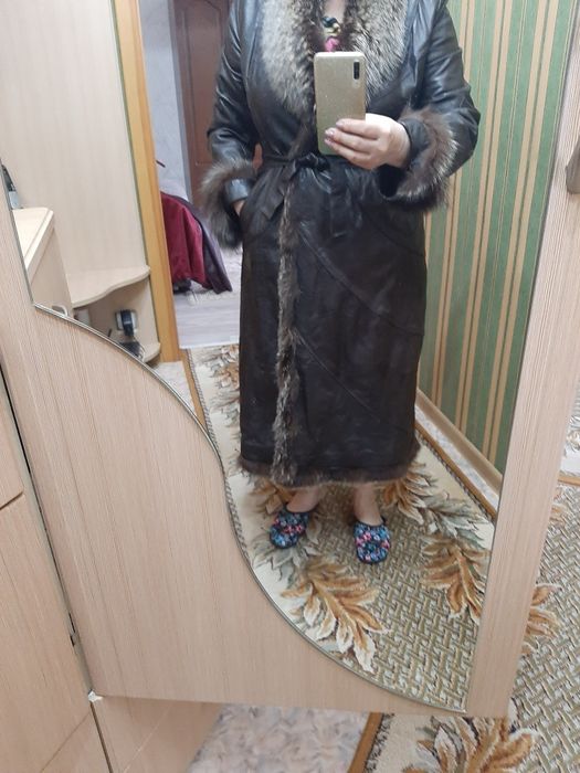 Дублёнка из натуральной кожи