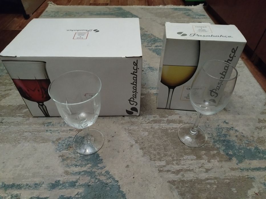 2 набора бокалов Paşabahçe