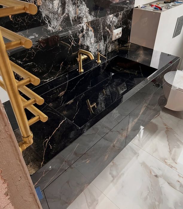 Раковина из керамогранита