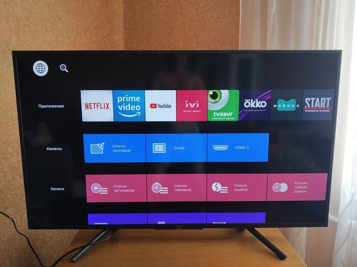 Телевизор Sony 127 диагональ  модель kdl 50wf665