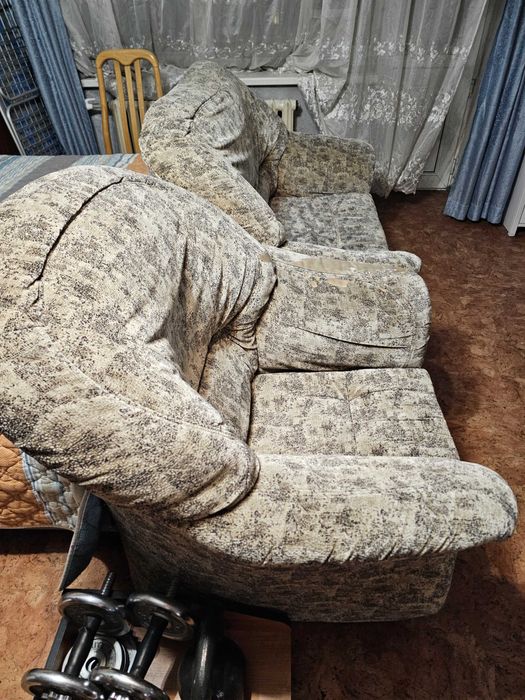 Комплект диван и кресло бесплатно