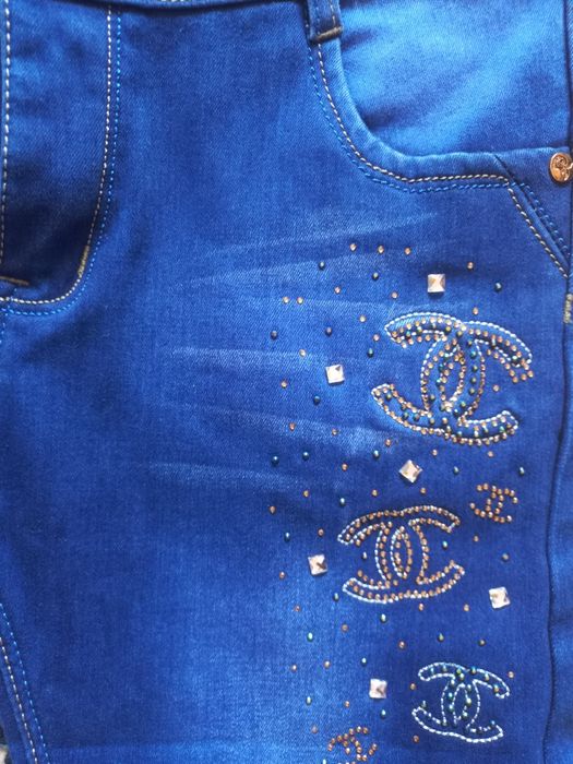 Утепленные джинсы на 9-11лет