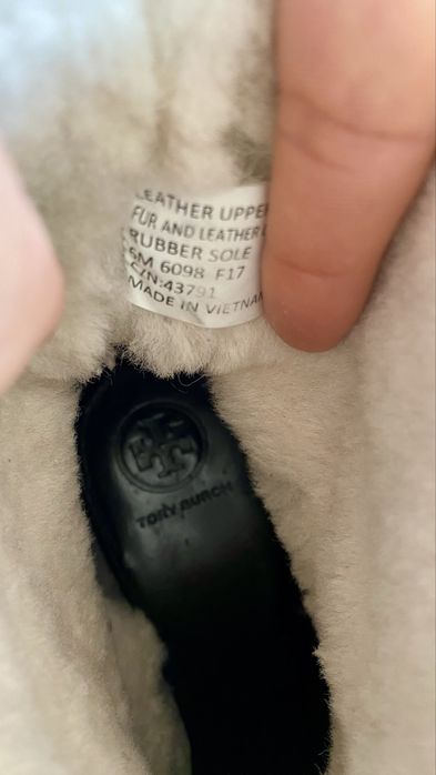 Tory Burch Дсмски Кожени Ботуши