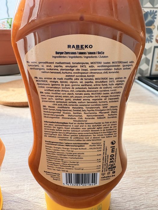 Sos Burger / Andalouse Fara Zahar