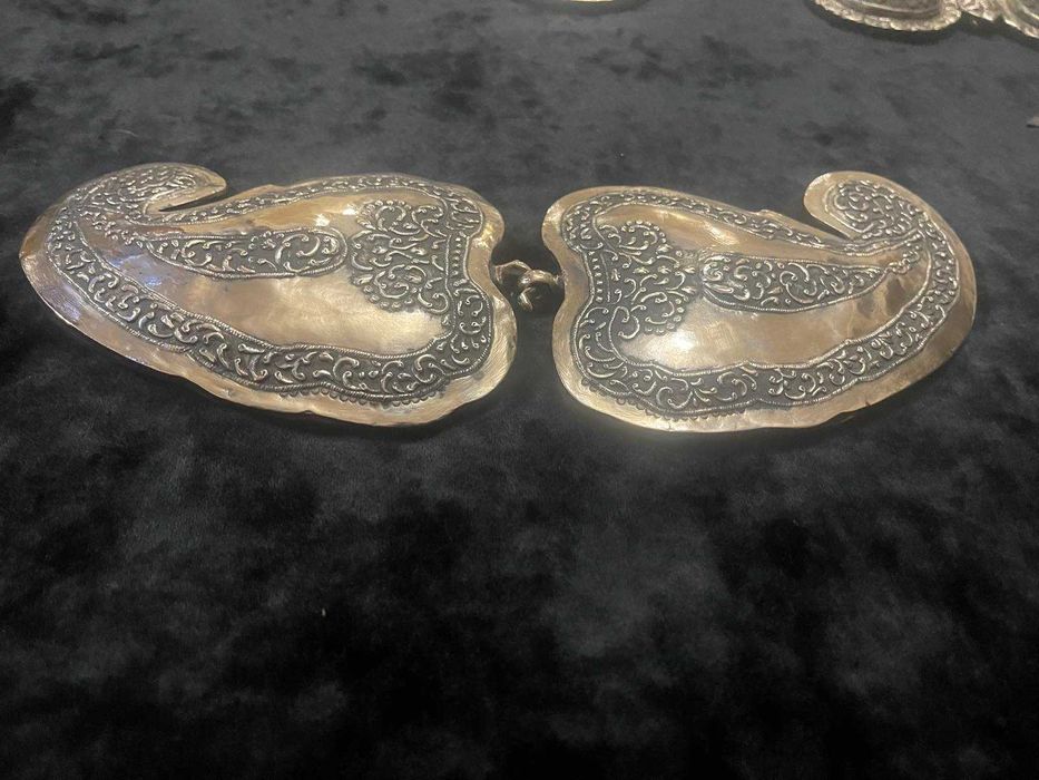 Изключително Рядка Сребърна автентична пафта колекционерска