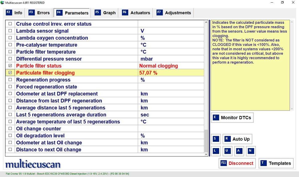 Предлагам диагностика Дилърско ниво Alfa Romeo Fiat Lancia