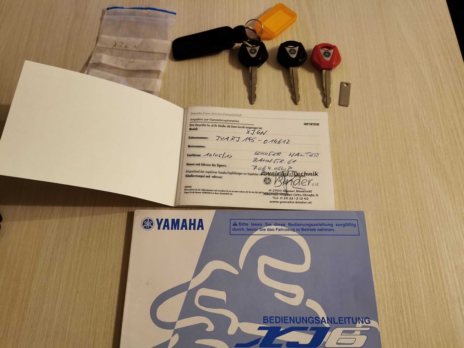 Yamaha XJ6N 2010 600cc