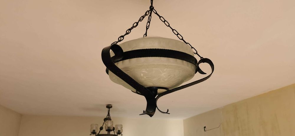 Лампион полюлей ковано желязо