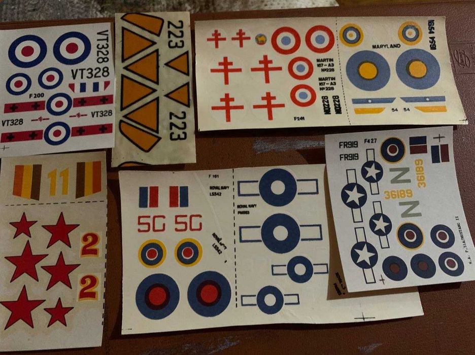 Декали для сборных моделей NOVO