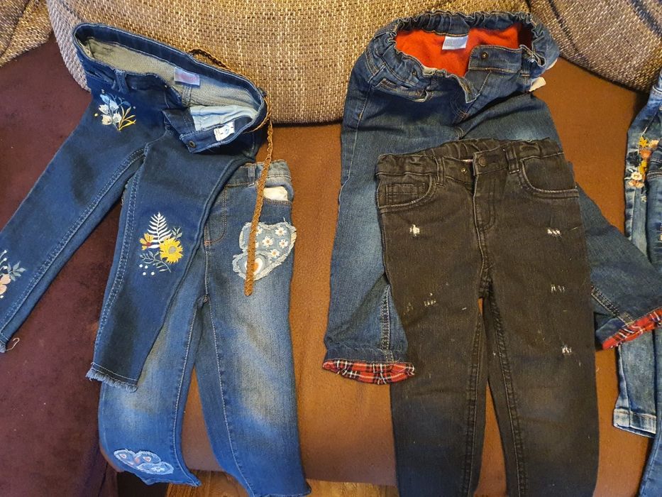 Lot blugi fetite, marimea 98