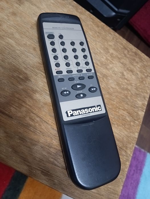 Telecomanda pentru video VHS PANASONIC NV65 și TV