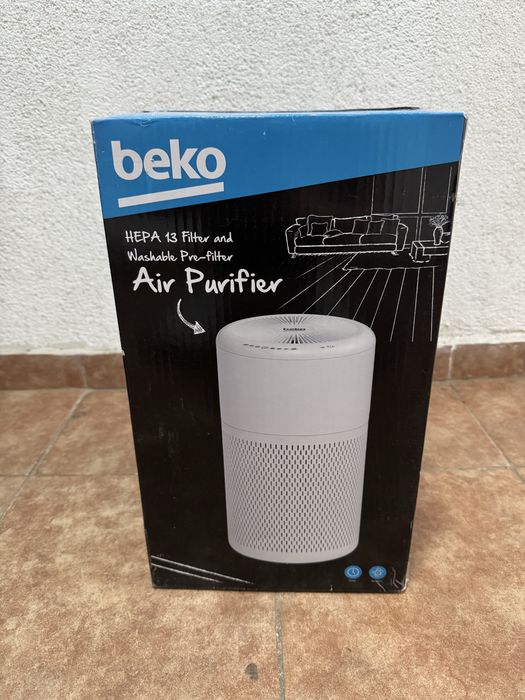 Purificator de aer BEKO ATP5100I, 3 trepte de viteza, filtru Hepa, Alb