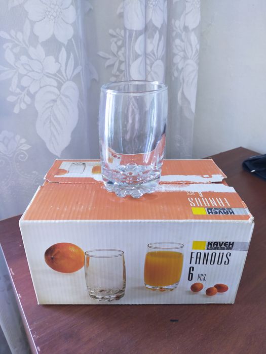 Стаканы прозрачные новые !!