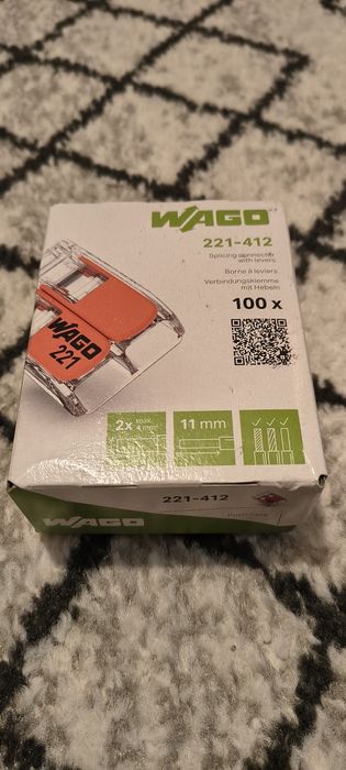 250 buc wago  221-415 + 100 buc  wago 221-412