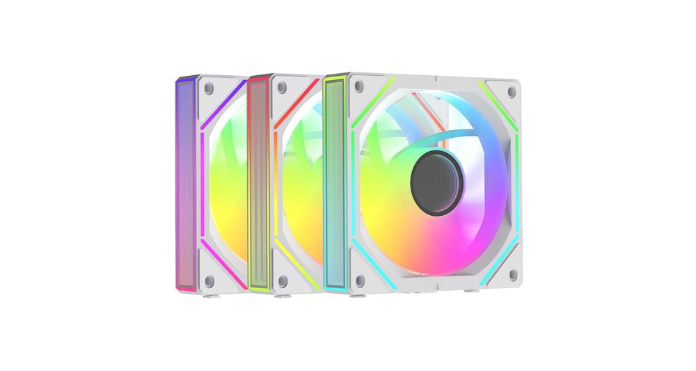 \ Вентиляторы для корпуса Ocypus Gamma F12 UNI ARGB 3IN1 Reverse Blade