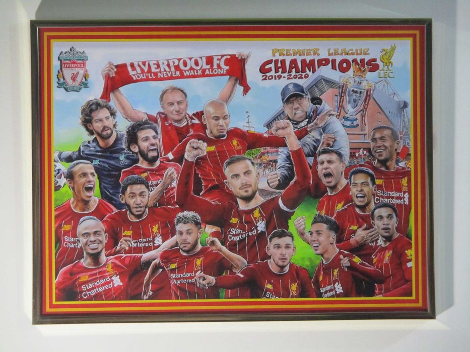 Картини Liverpool -Premier League Champions 2020/2025