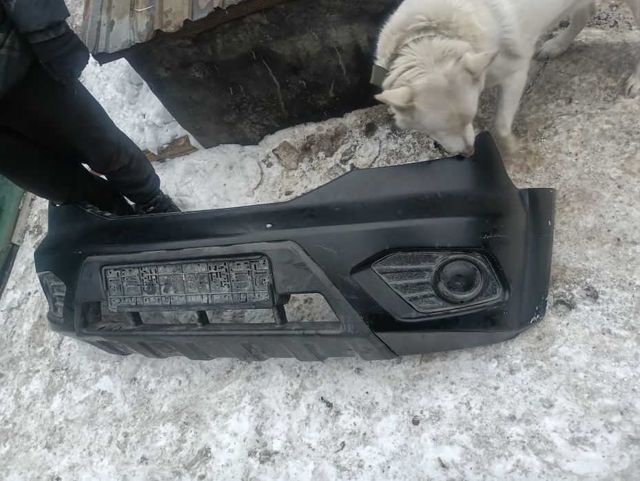 Передний бампер на УАЗ патриот