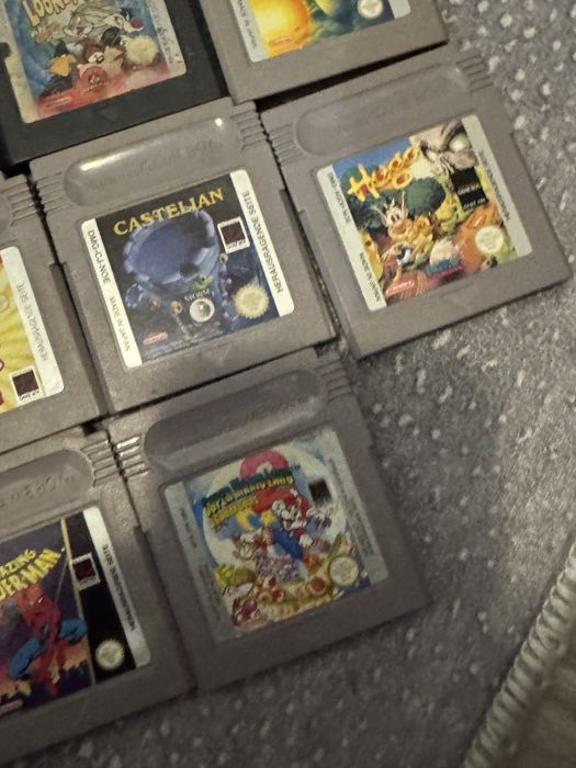 Colectie casete Gameboy clasic -color