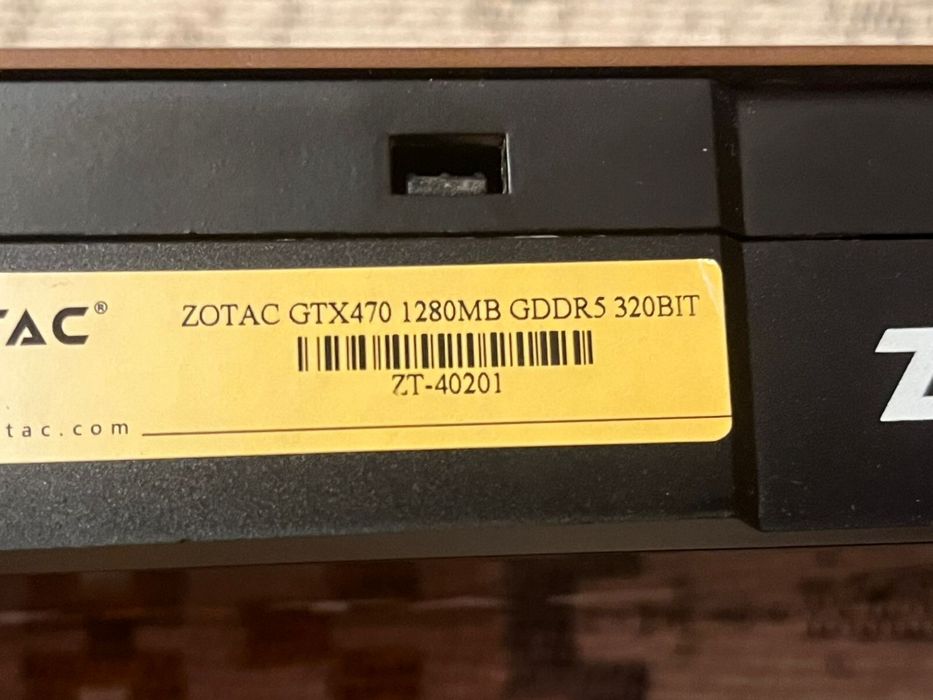 Видеокарта ZOTAC