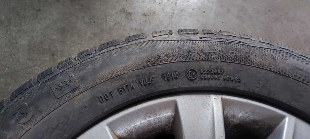 Set jante aliaj pe 17 volkswagen vw tiguan 2.0 an 2009