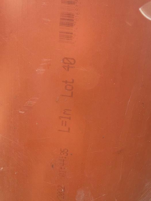 Țeavă canalizare portocalie SN4 diametru 315mm, lungime 1m