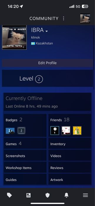 Стим акк с праим в кс2