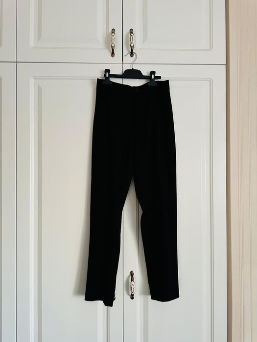 Costum de dama , sacou si pantaloni clasici , masura S , H&M , negru