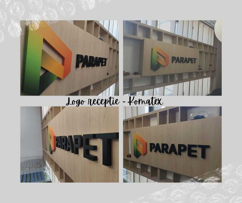 Litere volumetrice neluminate Komatex