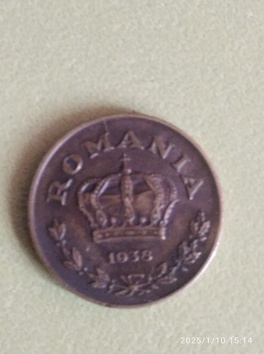 1 лея 1938г. Карол||