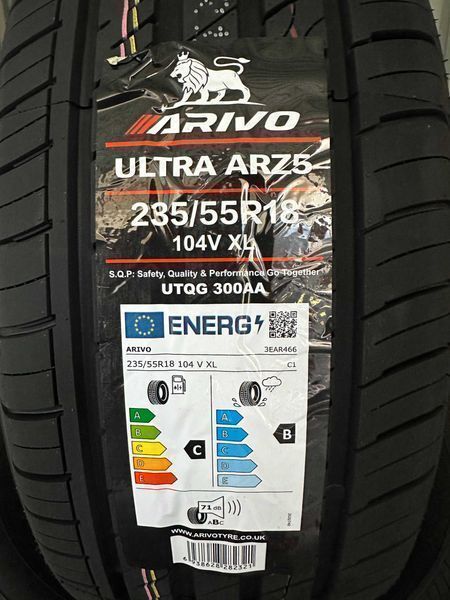 Нови летни гуми ARIVO ULTRA ARZ5 235/55R18 104V XL БОРД