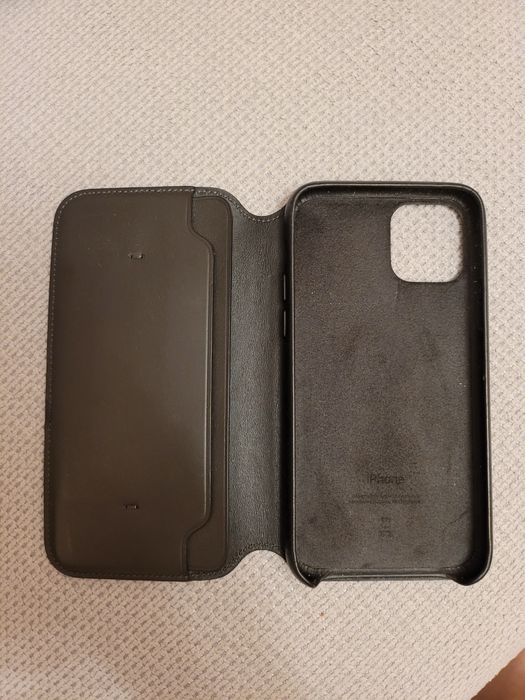 Чехол Apple Leather Folio Case iPhone 11 Pro Black