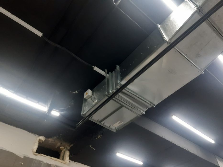 Вытяжка Приточка Монтаж