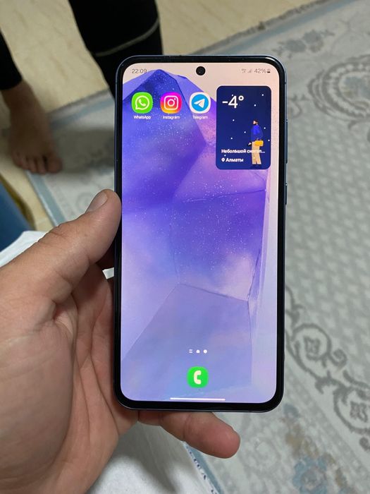 Самсунг а 55  с коробкой