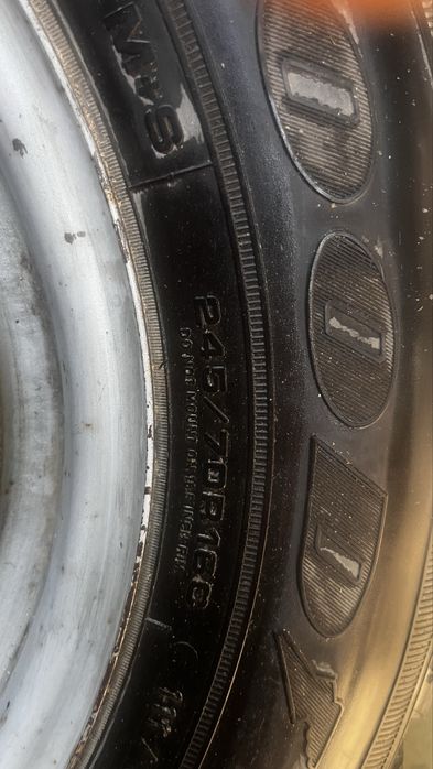 Резина с дисками 245/70/16