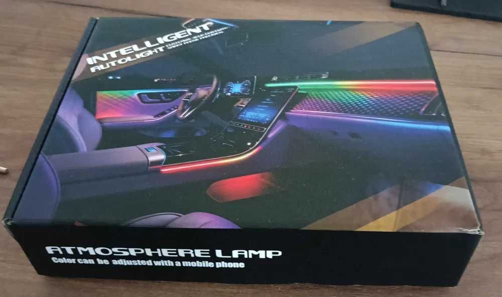 lumini ambientale auto symphony(culori curcubeu sau culori normale)