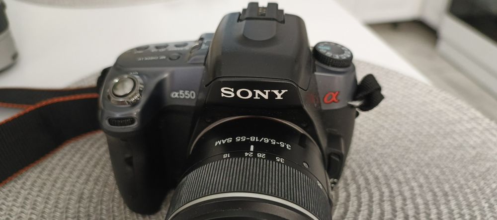 DSLR Sony A550 alpha