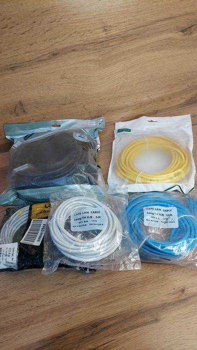 Lan  кабель RJ45 6 и 5Е  для  интернета разной длины новые в упаковках