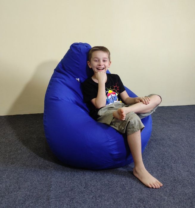 Кресло мешок для подростков и не высоких  ,Бинбэг груша,  пуфик