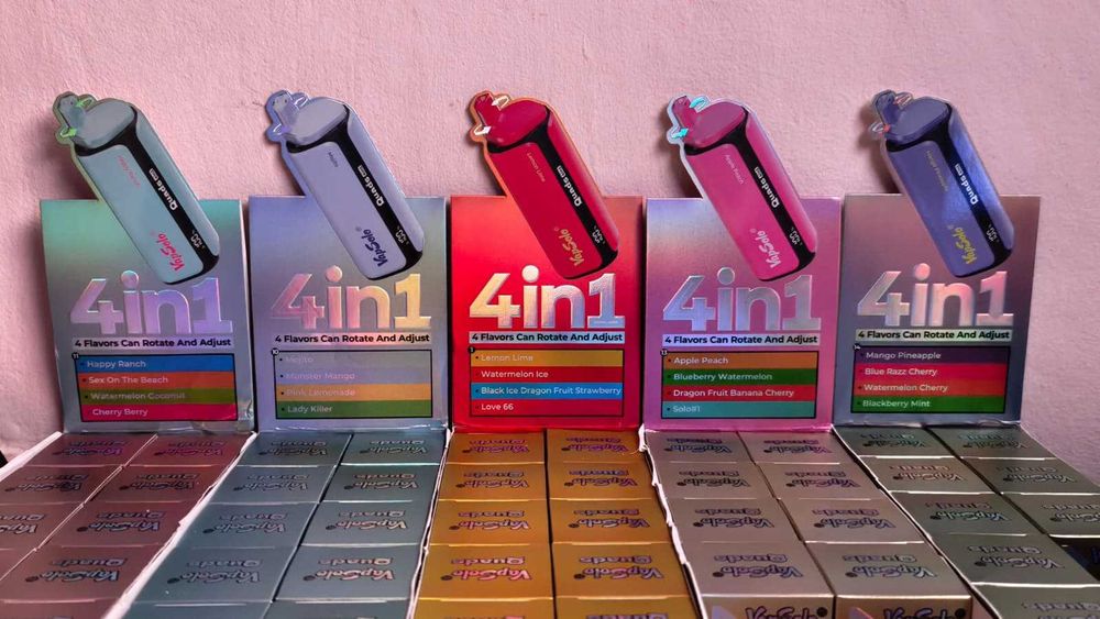 Vape VapSolo Quads 80000 Puffs 4 in 1 Reîncărcabil Premium 80k Fumuri