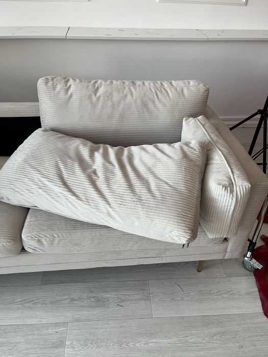 Canapea 3 locuri crem