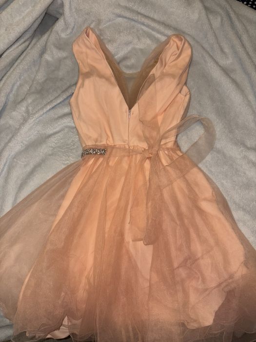 Официална рокля с тюл