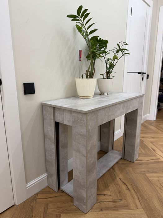 Стол книжка серого цвета