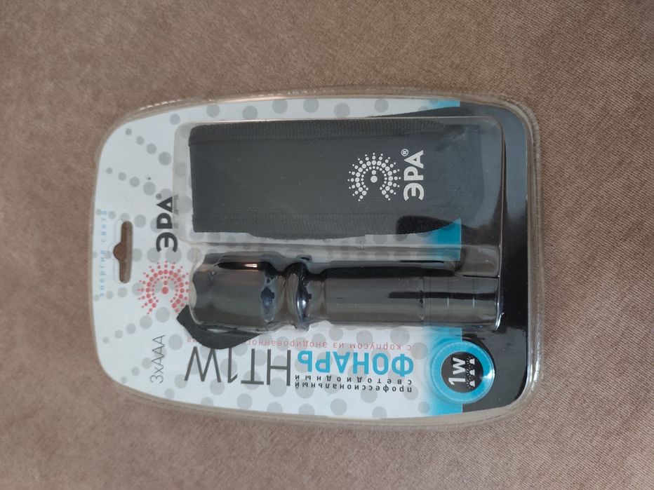 Фирменный фонарик Эра