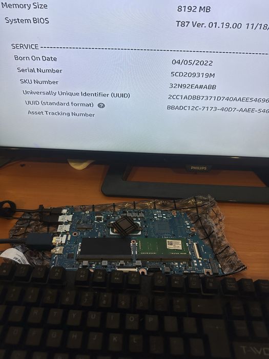 Placa de baza HP ProBook 440 G8 450 G8 i5 i7-11th CPU UMA DDR4 DAX8QAMB8D0