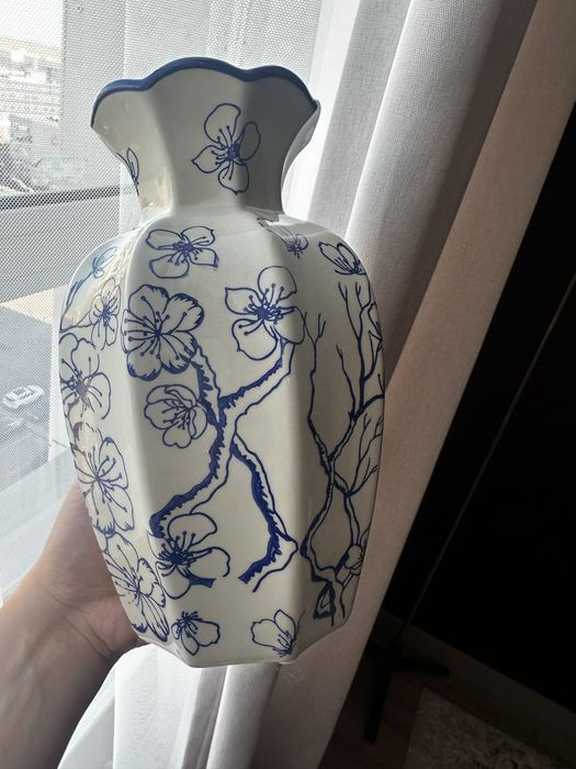 Ваза с рисунком НОВАЯ