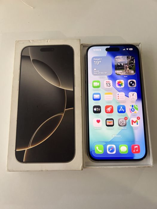 iPhone 16 Pro Max Natural Titanium