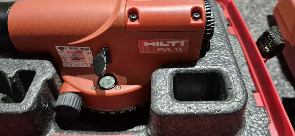 Hilti nivela optica, teodolit.