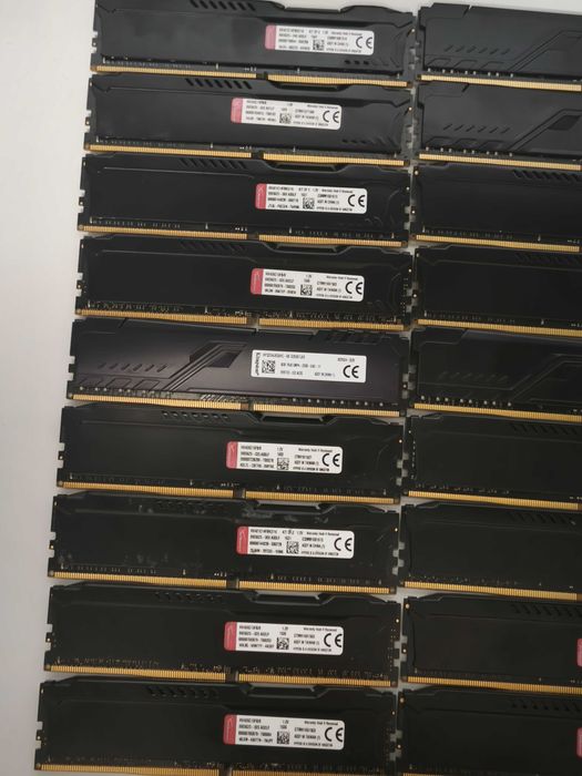 memorii ram kingston hyperx fury 8 gb ddr4 2133mhz 2400mhz 2666mhz pc