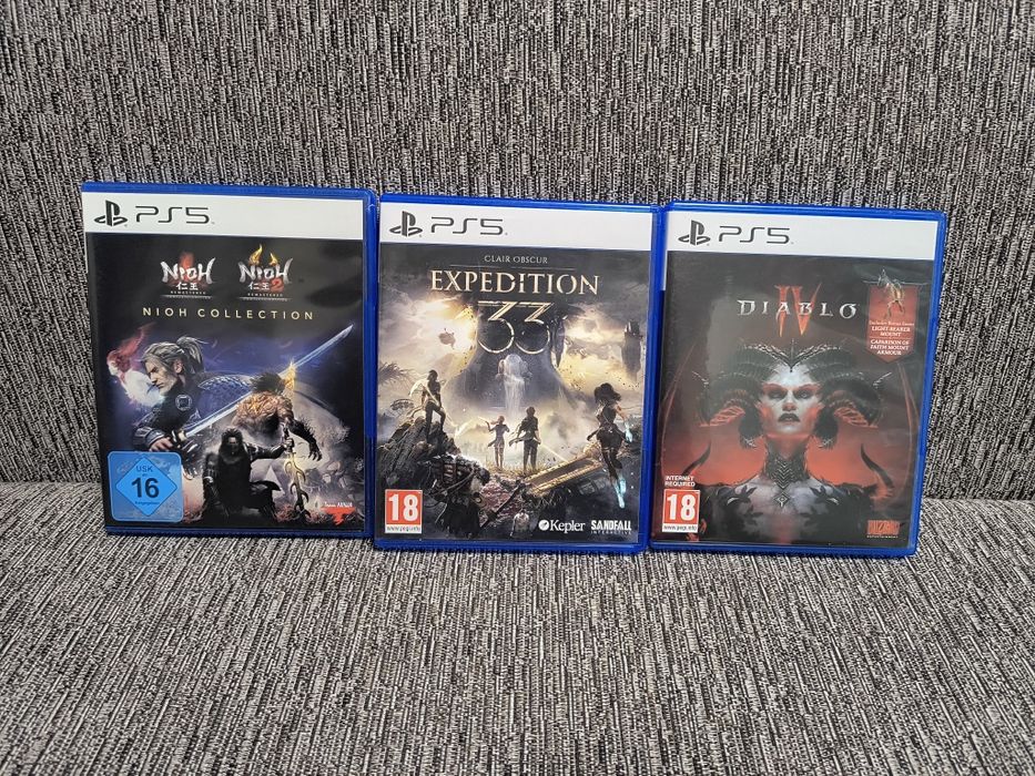 Nioh Collection, Expedition 33, Diablo 4 PS5