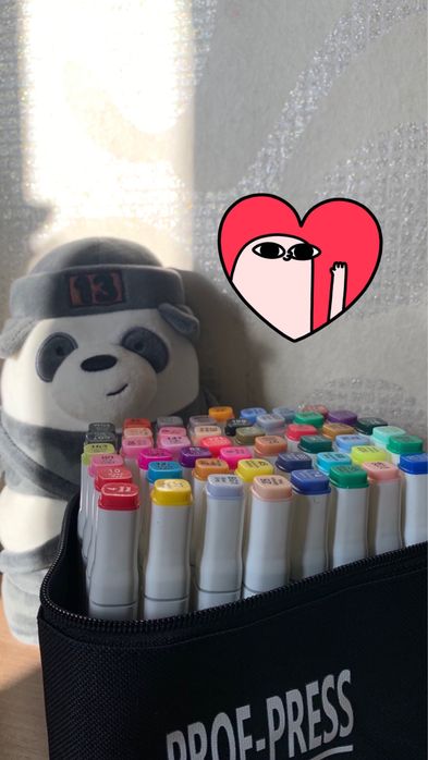 Маркеры 24,36,48,60 штук